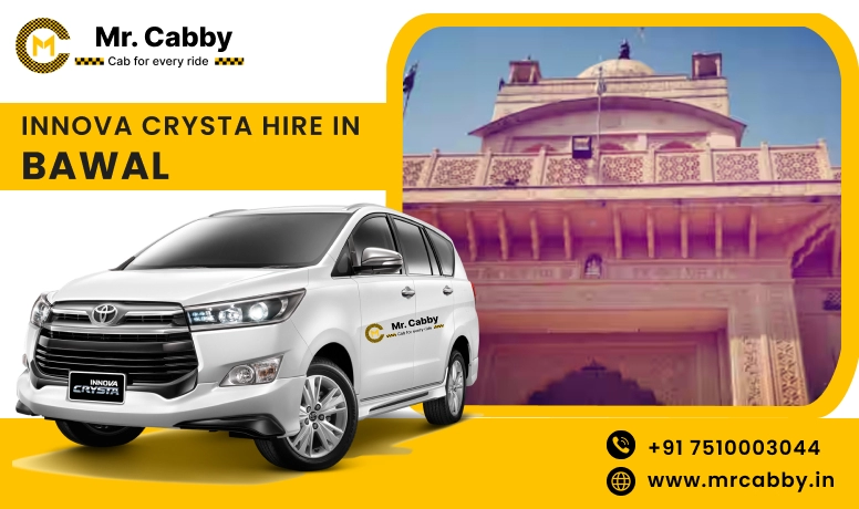Toyota Innova Crysta Hire In Bawal | Hire Innova On Rent In Bawal | Mr. Cabby