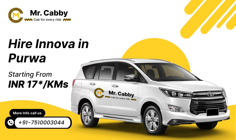Innova Car Rental In Purwa | Hire Innova On Rent In Purwa - Mr. Cabby