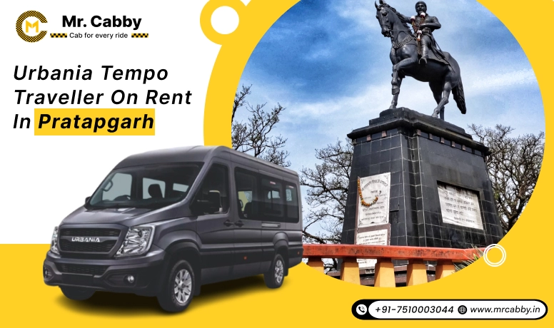 Hire Force Urbania Tempo Traveller in Pratapgarh, Urbania on Rent in Pratapgarh with 10% Off - Mr. Cabby