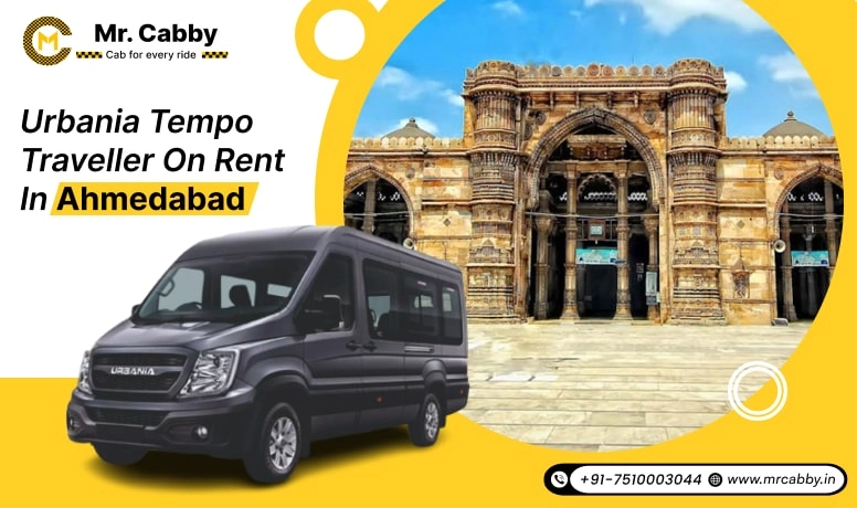 Urbania Tempo Traveller on Rent in Ahmedabad, Urbania on Rent in Ahmedabad, 9, 12, 17- Seater Urbania on Rent in Ahmedabad - Mr. Cabby