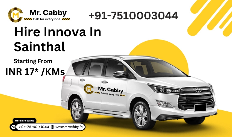 Innova Car Rental In Sainthal | Hire Innova On Rent In Sainthal - Mr. Cabby