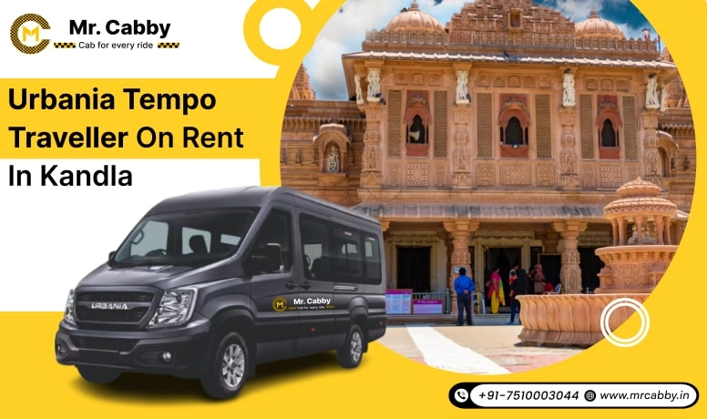 Urbania Tempo Traveller on Rent in Kandla, Urbania on Rent in Kandla, Hire Force Urbania on Rent in Kandla - Mr. Cabby