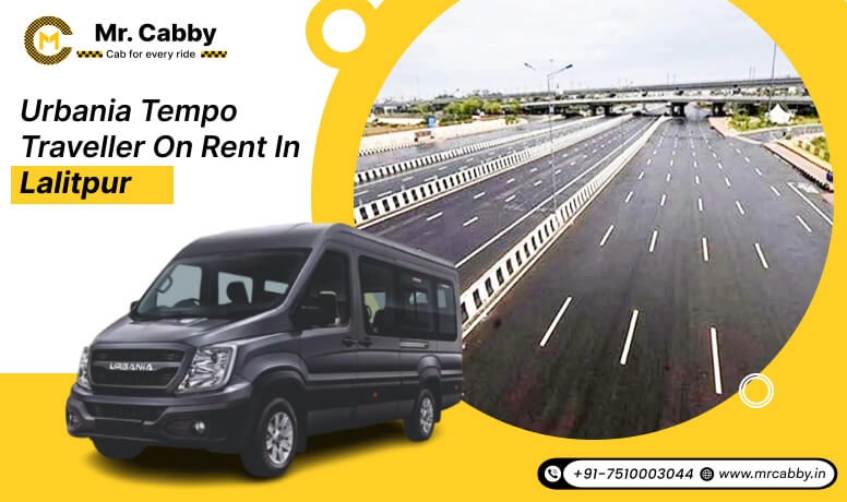 Hire Urbania on Rent in Mau, Force Urbania Tempo Traveller on rent in Mau with 10% Off - Mr. Cabby