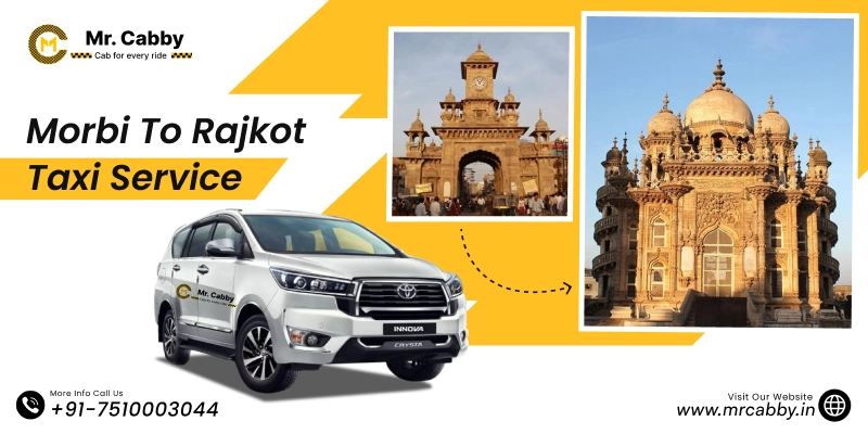 Book Morbi to Rajkot taxi Service | Morbi to Rajkot cabs Start at Affordable Fare