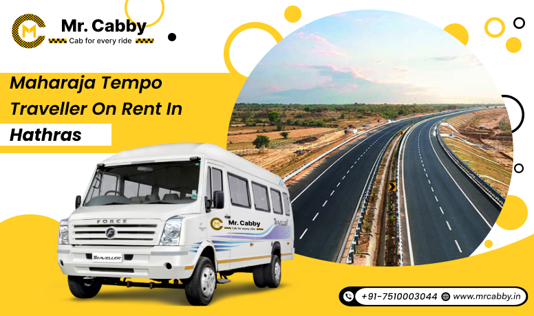 9, 12, 16 Seater Maharaja Tempo Traveller in Hathras, Maharaja Tempo Traveller on Rent @ R. 22 /km