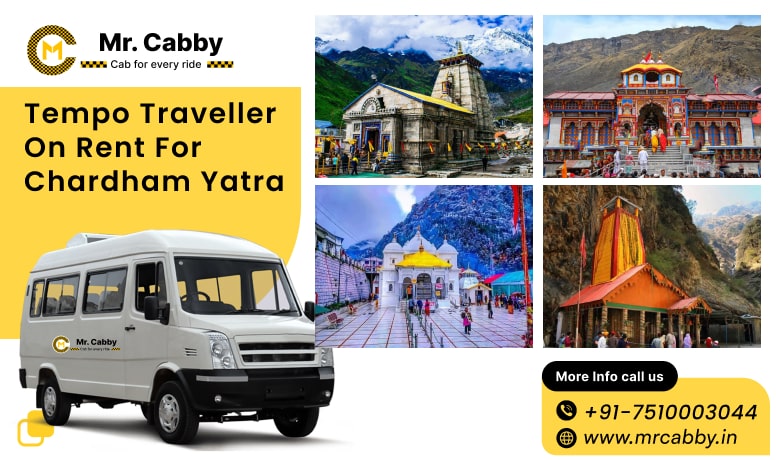Tempo Traveller on Rent for Chardham Yatra