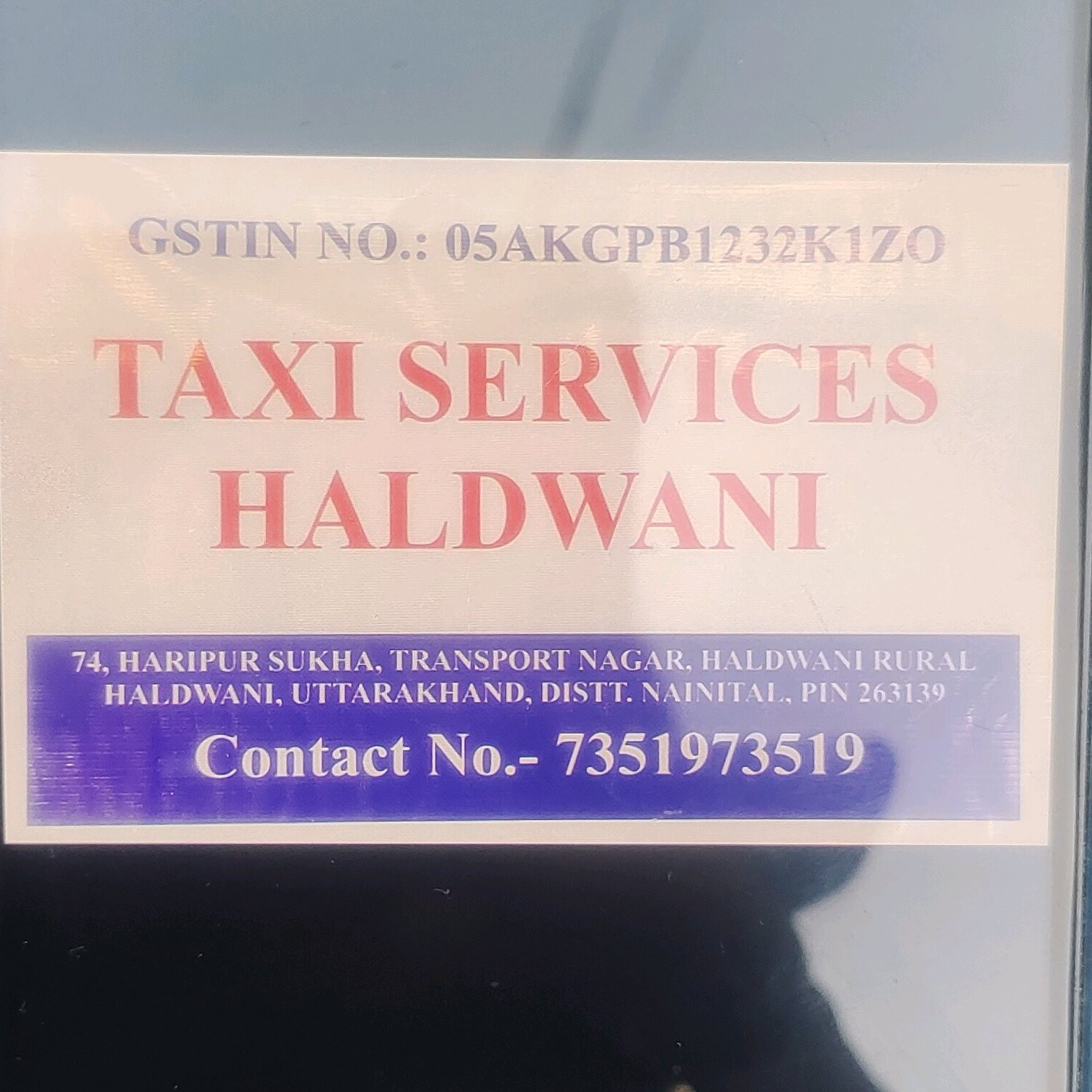 Taxi Services Haldwani