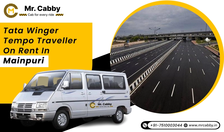  Tata Winger Tempo Traveller in Mainpuri, Tata Winger Car on Rent in Mainpuri and Get 10% Off - Mr. Cabby