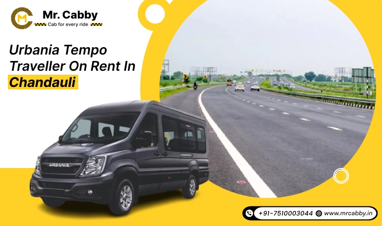Hire Force Urbania Tempo Traveller in Chandauli , Urbania on Rent in Chandauli - Mr. Cabby with 10% Off