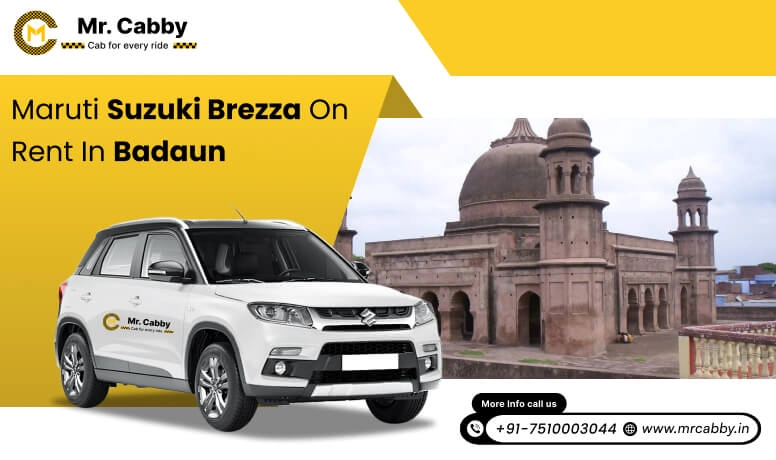 Hire Maruti Suzuki Vitara Brezza cab in Badaun, Maruti Suzuki  Brezza Taxi on rent in Badaun - Mr.Cabby