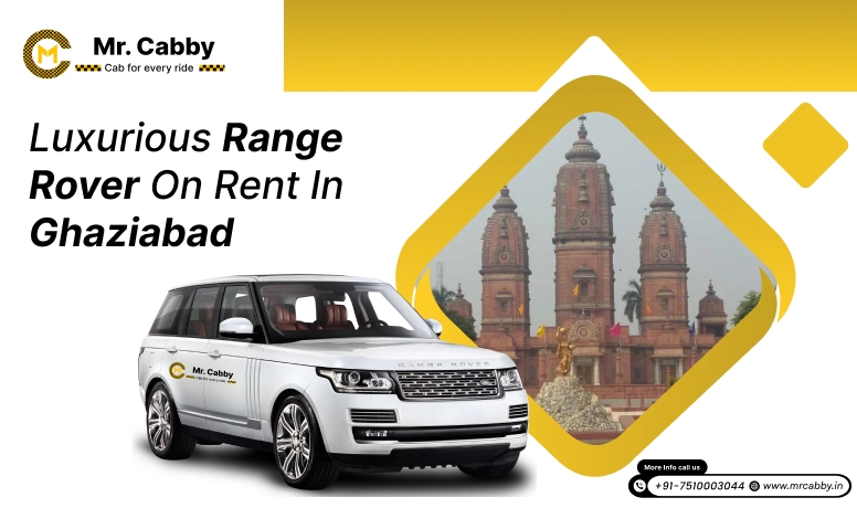Range Rover on Rent in Ghaziabad, Range Rover Car Rental Service in Ghaziabad, White Range Rover Wedding Car Hire in Ghaziabad- Mr. Cabby