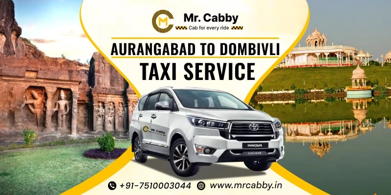 Aurangabad to Dombivli Taxi Service | Book One Way Cabs from Aurangabad to Dombivli