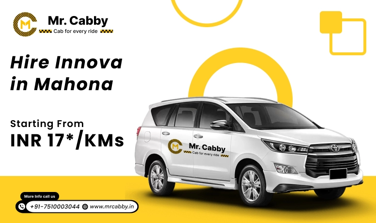 Innova Car Rental In Mahona | Hire Innova On Rent In Mahona - Mr. Cabby