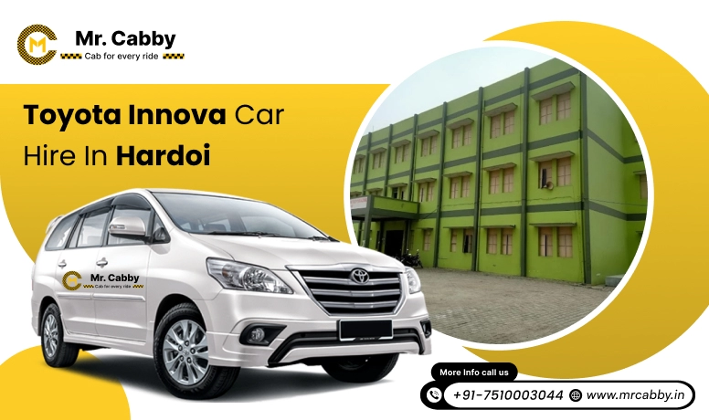Toyota Innova Crysta car hire in Hardoi, Toyota Innova on rent in Hardoi - Mr. Cabby