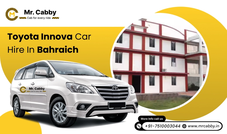 Toyota Innova Crysta car hire in Bahraich | Best Toyota Innova on rent in Bahraich
