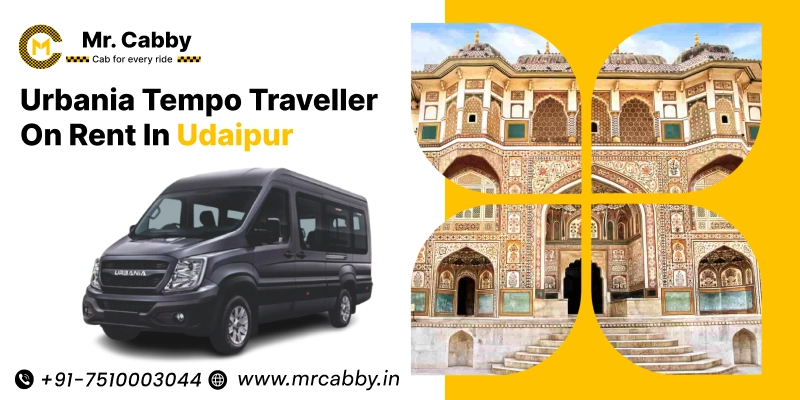 Force Urbania Tempo Traveller on Rent in Udaipur | 9, 10, 13, 17 Seater Urbania on Rent in Udaipur for Local, Outstation or Airport Transfer