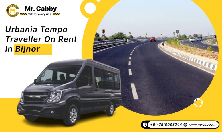 Hire Urbania on Rent in Bijnor, Force Urbania Tempo Traveller on Rent in Bijnor, 12 seater Urbania Tempo Traveller in Bijnor  - Mr. Cabby