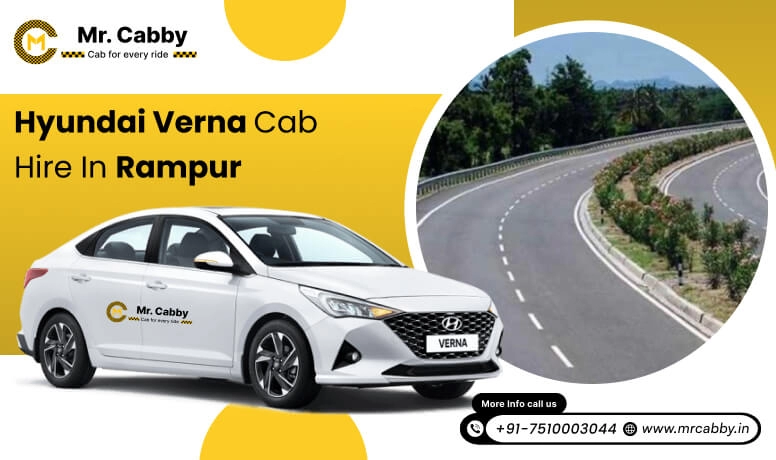 Hyundai Verna cab hire in Rampur, Hyundai Verna Taxi Rental in Rampur - Mr. Cabby