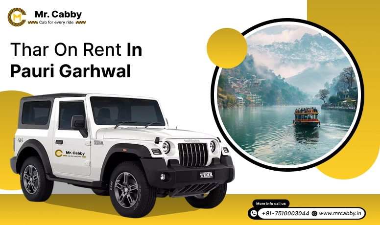 Thar on Rent in Pauri Garhwal, Mahindra Thar on rent for wedding & outstation in Pauri Garhwal - Mr. Cabby