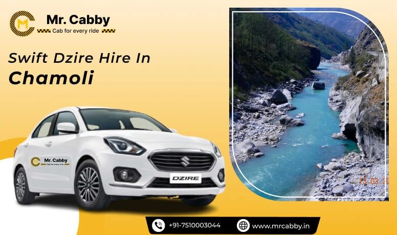 Swift Dzire cab hire in Chamoli, Swift Dzire car rental, Swift Dzire taxi rate per km in Chamoli - Mr. Cabby