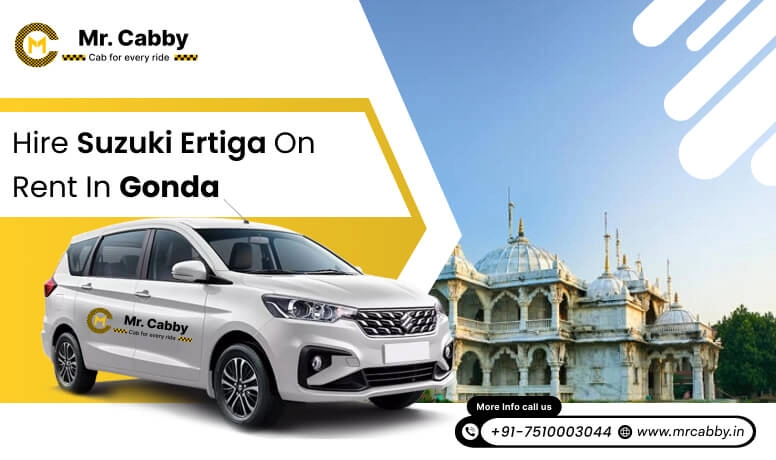 Maruti Suzuki Ertiga Taxi Hire in Gonda @ Rs. 11 /km, 7 Ertiga seater cab on rent in Gonda - Mr. Cabby