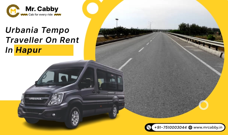 Hire Urbania on Rent in Hapur, Force Urbania Tempo Traveller on Rent in Hapur, 12 seater Urbania Tempo Traveller in Hapur - Mr. Cabby