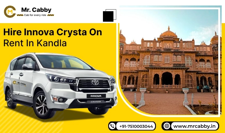 Hire Innova Crysta on Rent in Kandla, Toyota Innova Crysta Car Hire in Kandla, Innova Car Rent Per Km in Kandla - Mr. Cabby