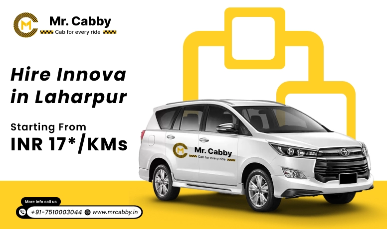 Innova Car Rental In Laharpur | Hire Innova On Rent In Laharpur - Mr. Cabby