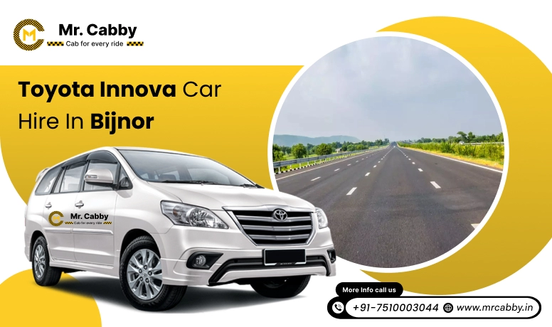 Toyota Innova Crysta car hire in Bijnor, Innova(7+1) on rent in Bijnor
