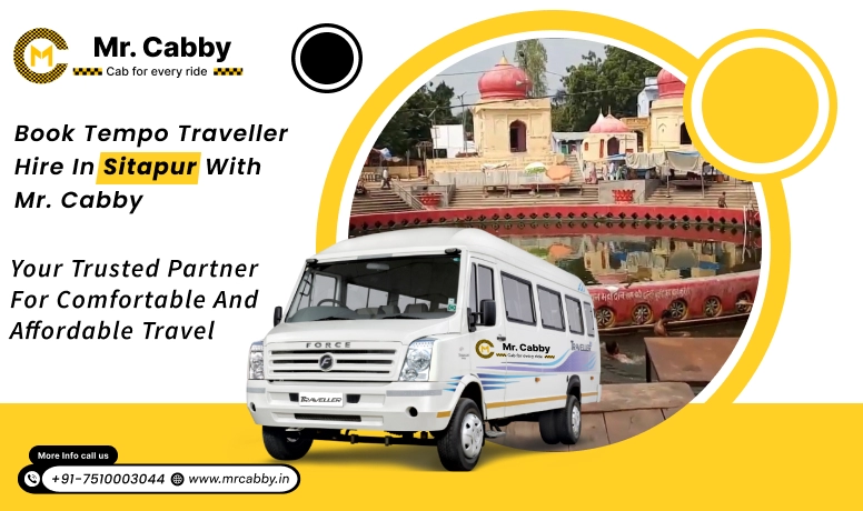 Tempo Traveller On Rent In Sitapur, Tempo Traveller Rental Service in Sitapur - Mr. Cabby