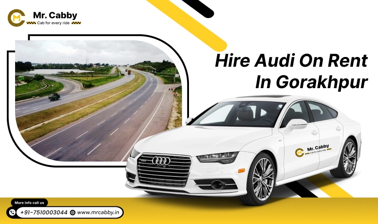 Audi on Rent in Gorakhpur, Audi Car Rental in Gorakhpur, Audi A4, A6 Car Rental in Gorakhpur - Mr. Cabby