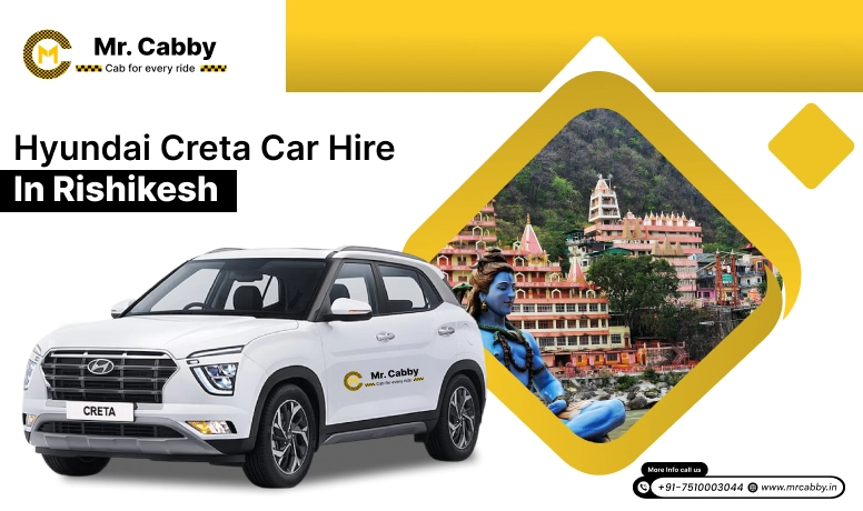 Hyundai Creta on rent in Rishikesh, Top Hyundai Creta hire in Rishikesh for local and outstation trip