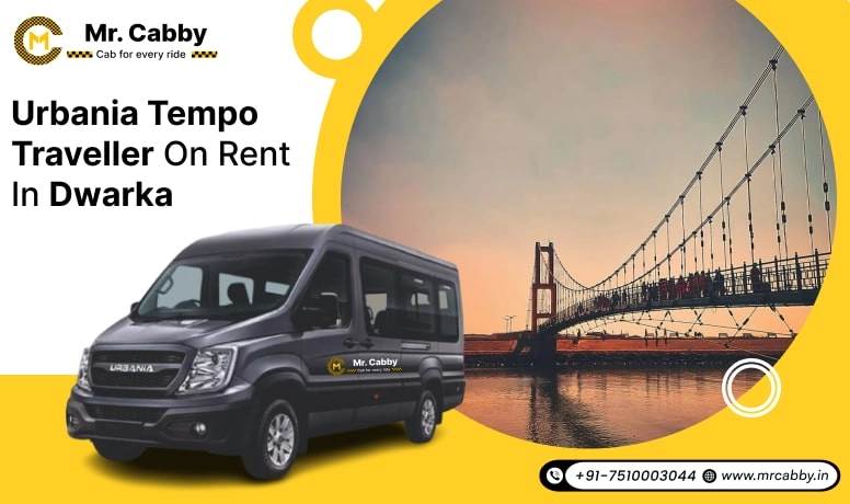 Urbania Tempo Traveller on Rent in Dwarka, Urbania on Rent in Dwarka, Hire Urbania Tempo Traveller in Dwarka - Mr. Cabby
