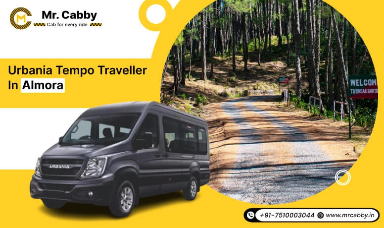  Urbania on Rent in Almora, Force Urbania Rental in Almora - Mr. Cabby