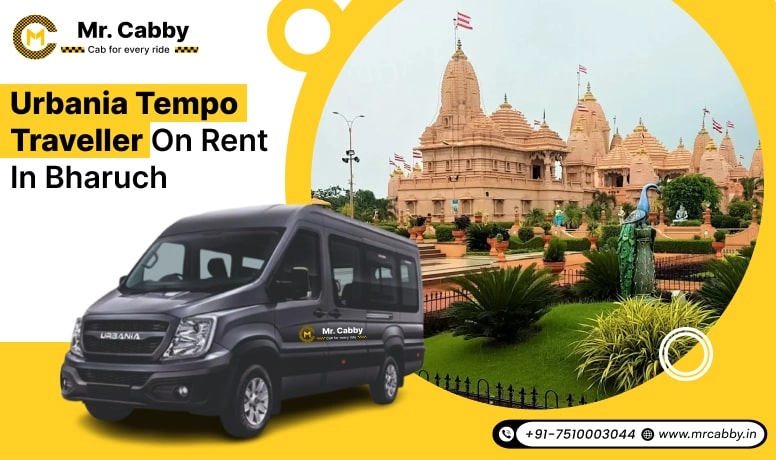 Urbania Tempo Traveller on Rent in Bharuch, Urbania on Rent in Bharuch, Hire Urbania on Rental in Bharuch - Mr. Cabby