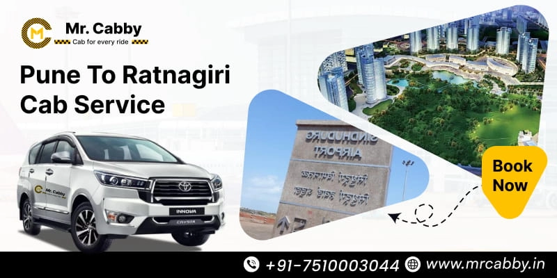 Pune to Ratnagiri Cab Service | Pune to Ratnagiri One Way or Round Trip Taxi Booking Fare Starts at Rs. 12/km - Mr. Cabby