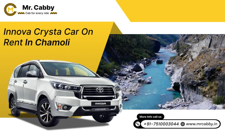 Hire Innova on Rent in Chamoli, Toyota Innova Crysta car hire in Chamoli, innova car rent per km - Mr. Cabby