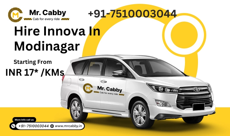 Innova Car Rental In Modinagar | Hire Innova On Rent In Modinagar - Mr. Cabby