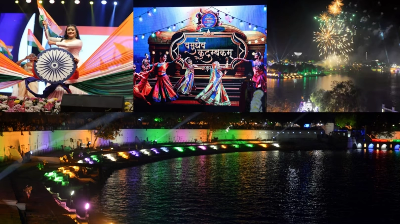 Celebrating Ahmedabad's Culture and Traditional dances, modern music at Kankaria Carnival