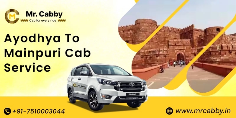 Ayodhya to Mainpuri Cab Service, Ayodhya to Mainpuri Taxi Booking, Ayodhya to Mainpuri Cab Fare - Affordable and easy booking