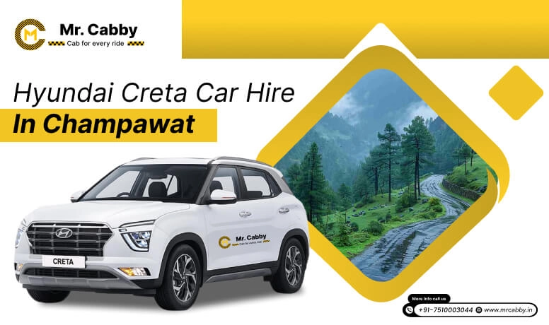 Hyundai Creta on rent in Champawat, Top Hyundai Creta hire in Champawat, Hyundai Creta 7 seater on rent in Champawat