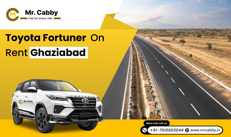 Hire Toyota Fortuner on Rent in Ghaziabad, Toyota Fortuner Car Rental in Ghaziabad, Fortuner Car Hire for Wedding in Ghaziabad - Mr. Cabby