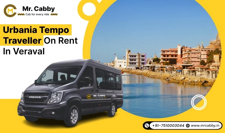 Urbania Tempo Traveller on Rent in Veraval, Urbania on Rent in Veraval, Hire Urbania in Veraval - Mr. Cabby