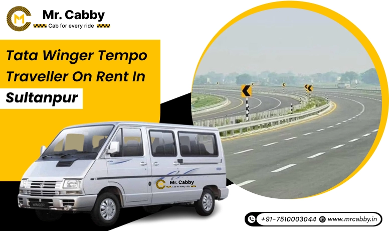 Tata Winger Tempo Traveller in Sultanpur, Tata Winger Car on rent in Sultanpur for Group Travel with Mr. Cabby