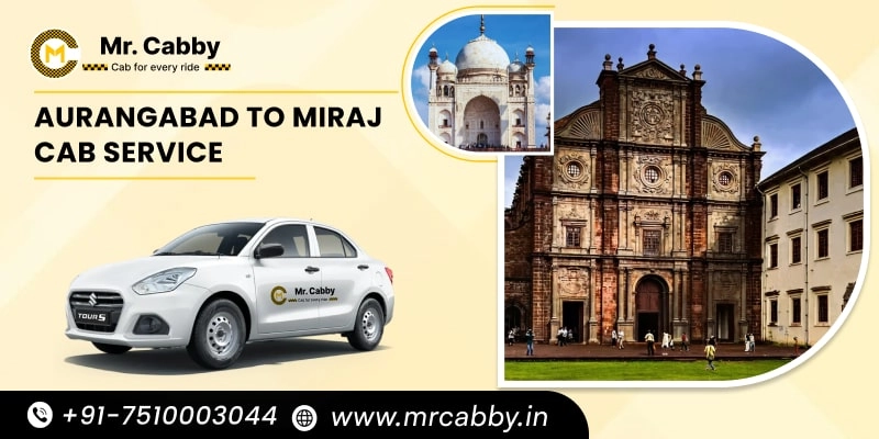 Aurangabad to Miraj Cab Service | Aurangabad to Miraj One Way Taxi