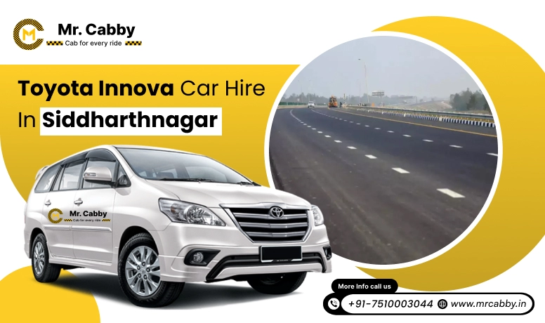 Toyota Innova Crysta Car Hire in Siddharthnagar | Innova (7+1) on Rent in Siddharthnagar @ Rs. 16/km - Mr. Cabby