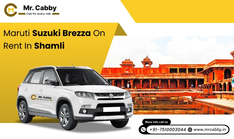 Hire Maruti Suzuki Vitara Brezza Cab in Shamli, Vitara Brezza Taxi on Rent in Shamli - Mr. Cabby