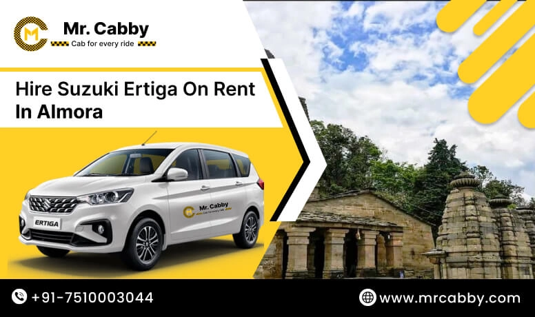 Hire Suzuki Ertiga on rent in Almora, Suzuki Ertiga car rental Almora - Mr. Cabby