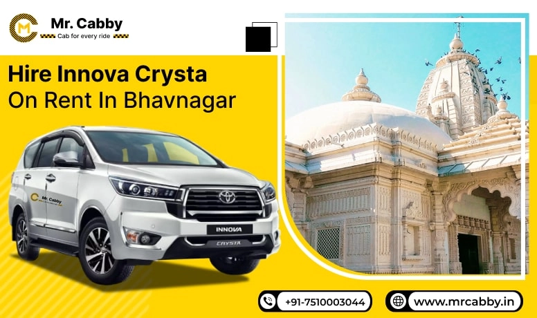 Hire Innova Crysta on Rent in Bhavnagar, Toyota Innova Crysta Car Hire in Bhavnagar, Innova Car Rent Per Km - Mr. Cabby