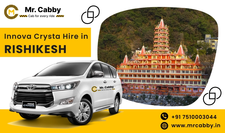 Toyota Innova Crysta Hire In Rishikesh | Hire Innova On Rent In Rishikesh | Mr. Cabby